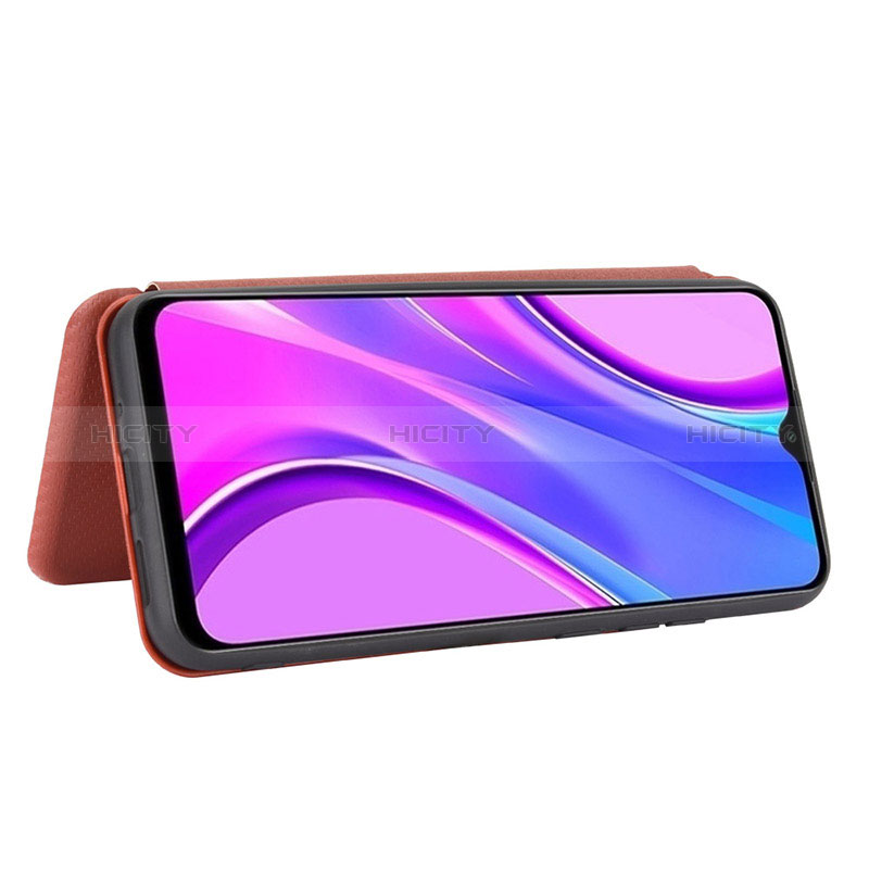 Funda de Cuero Cartera con Soporte Carcasa L06Z para Xiaomi Redmi 9 Activ