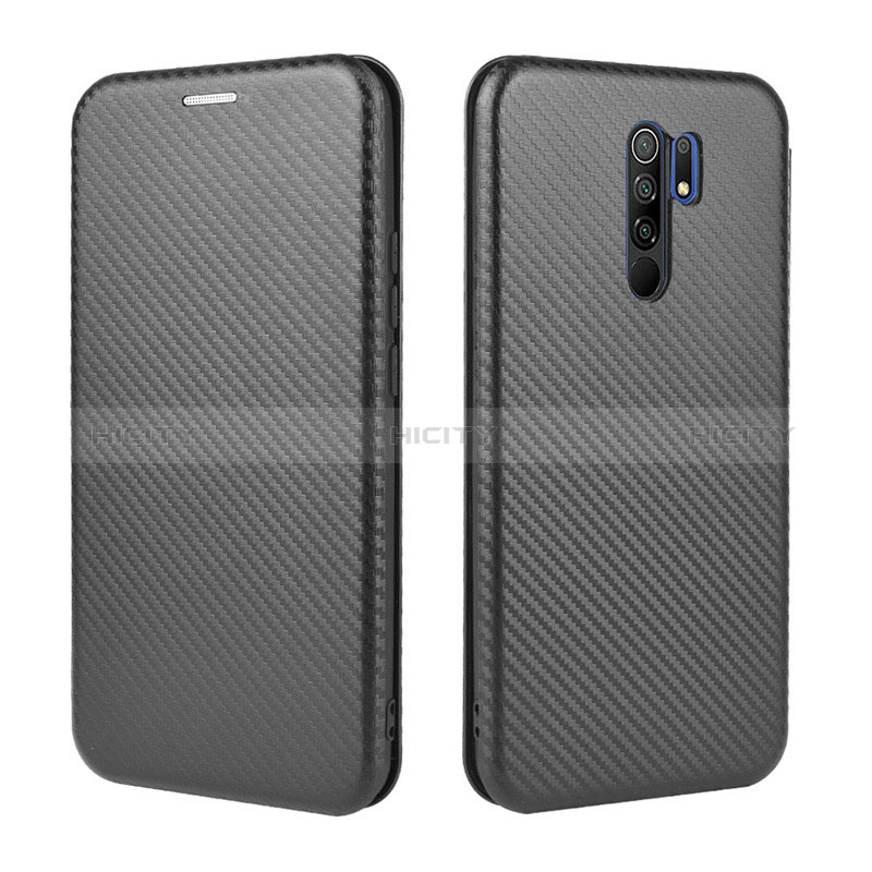 Funda de Cuero Cartera con Soporte Carcasa L06Z para Xiaomi Redmi 9 Prime India