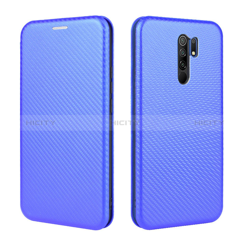 Funda de Cuero Cartera con Soporte Carcasa L06Z para Xiaomi Redmi 9 Prime India