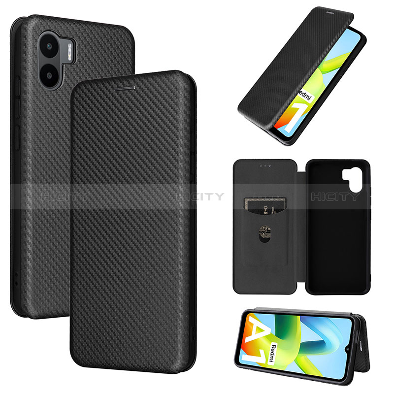 Funda de Cuero Cartera con Soporte Carcasa L06Z para Xiaomi Redmi A1