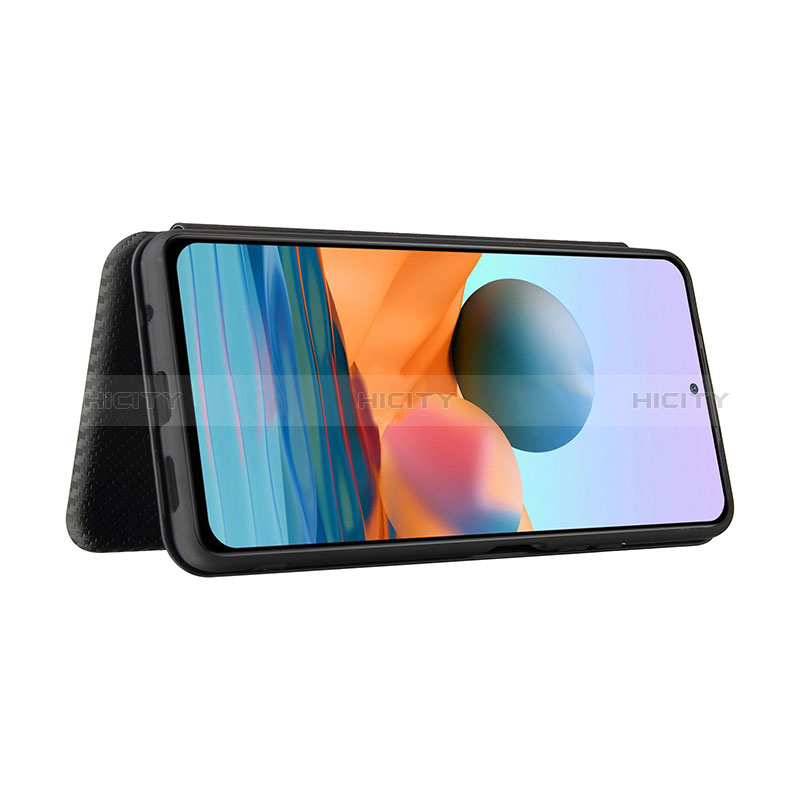 Funda de Cuero Cartera con Soporte Carcasa L06Z para Xiaomi Redmi Note 10 Pro 4G