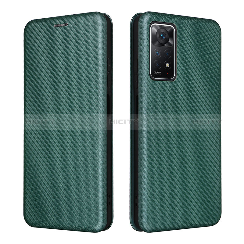 Funda de Cuero Cartera con Soporte Carcasa L06Z para Xiaomi Redmi Note 11 Pro 5G