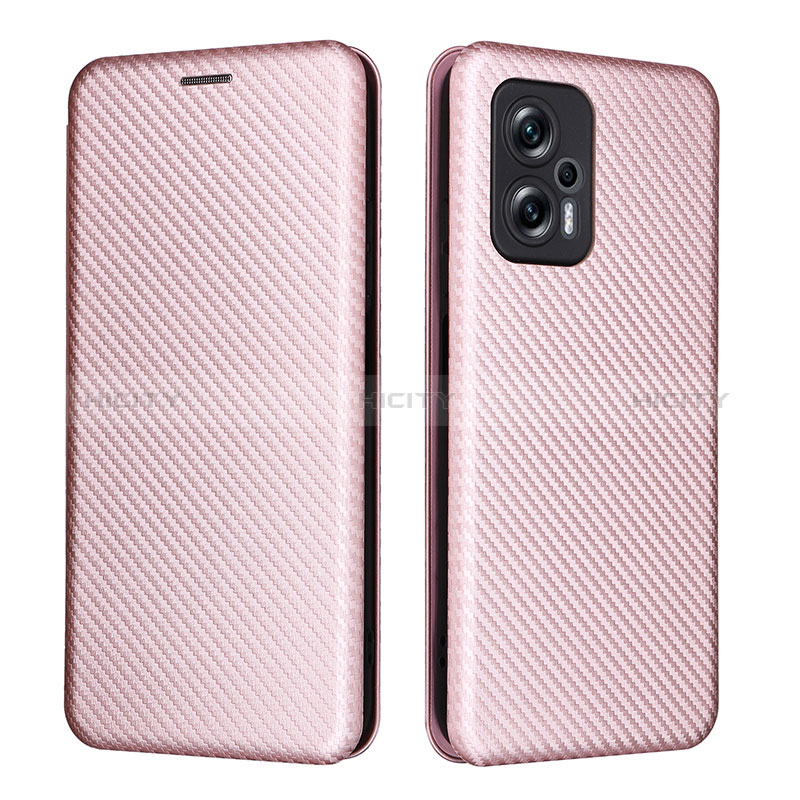 Funda de Cuero Cartera con Soporte Carcasa L06Z para Xiaomi Redmi Note 11T Pro 5G