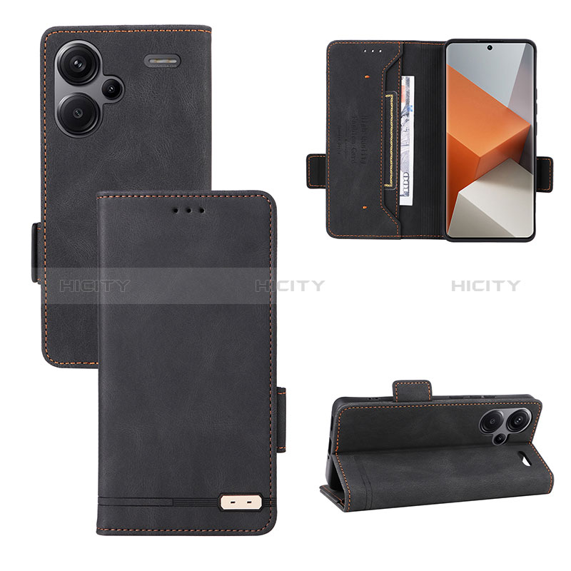 Funda de Cuero Cartera con Soporte Carcasa L06Z para Xiaomi Redmi Note 13 Pro+ Plus 5G