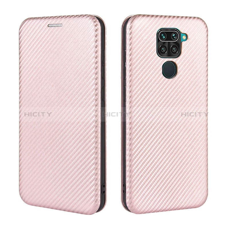 Funda de Cuero Cartera con Soporte Carcasa L06Z para Xiaomi Redmi Note 9