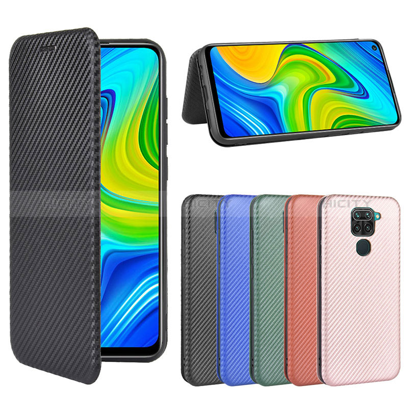 Funda de Cuero Cartera con Soporte Carcasa L06Z para Xiaomi Redmi Note 9