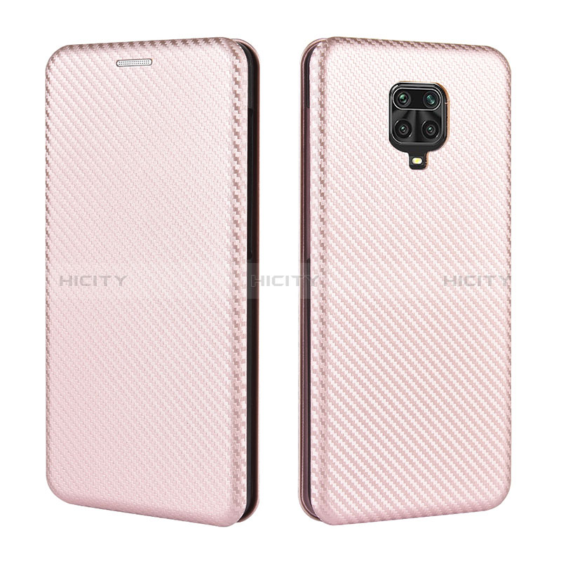 Funda de Cuero Cartera con Soporte Carcasa L06Z para Xiaomi Redmi Note 9 Pro