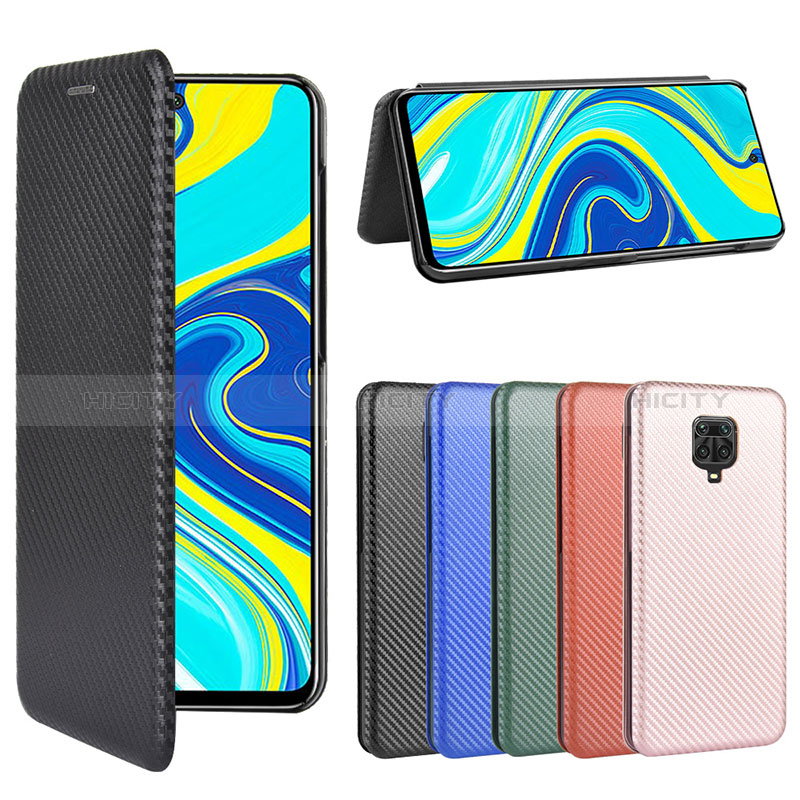 Funda de Cuero Cartera con Soporte Carcasa L06Z para Xiaomi Redmi Note 9 Pro Max