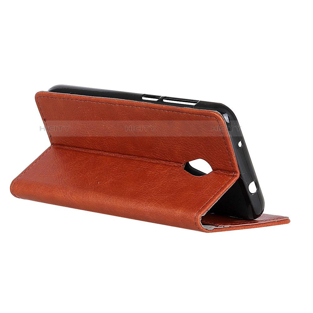 Funda de Cuero Cartera con Soporte Carcasa L07 para Alcatel 1X (2019)