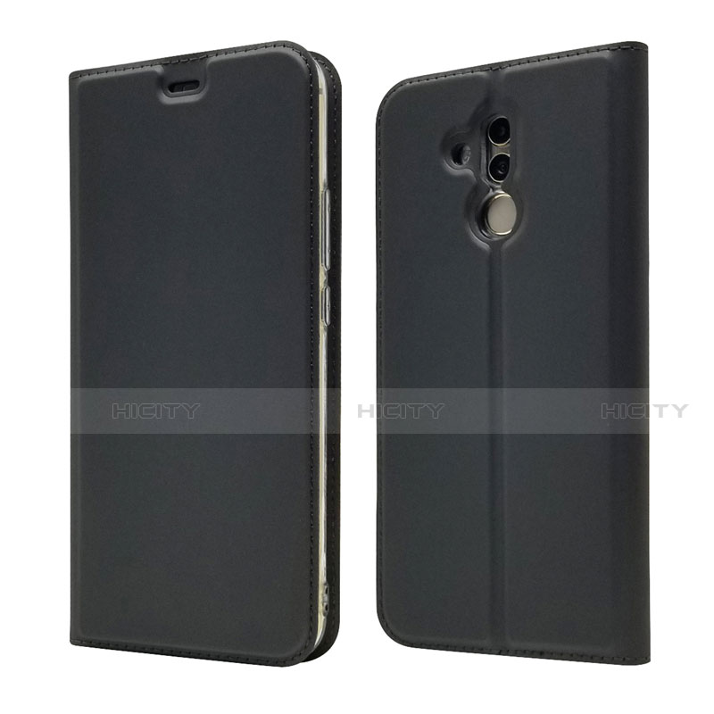 Funda de Cuero Cartera con Soporte Carcasa L07 para Huawei Mate 20 Lite Negro