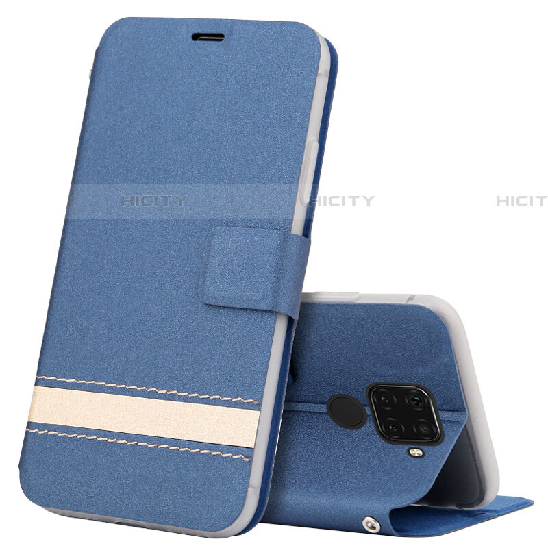 Funda de Cuero Cartera con Soporte Carcasa L07 para Huawei Nova 5i Pro