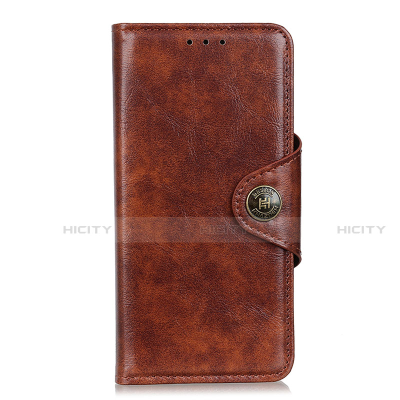 Funda de Cuero Cartera con Soporte Carcasa L07 para Huawei Nova 8 SE 5G Marron Claro