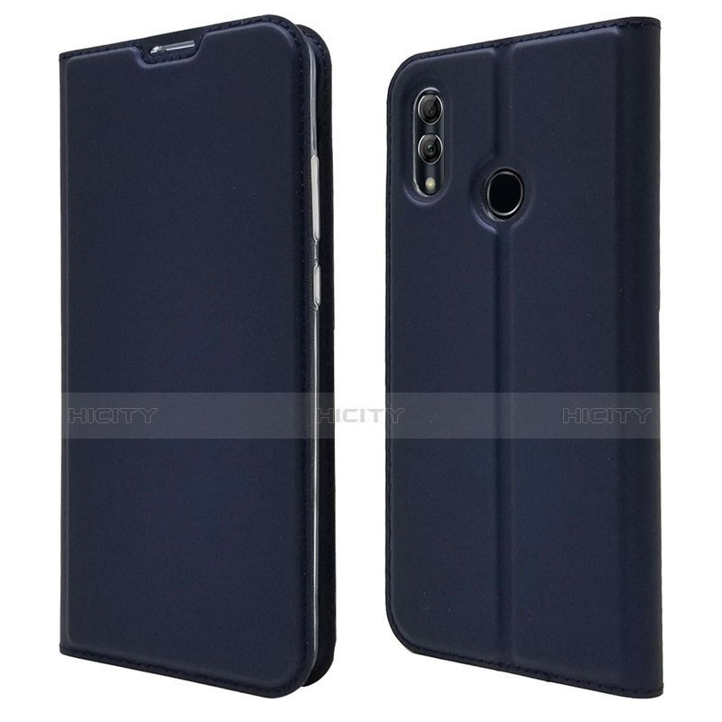 Funda de Cuero Cartera con Soporte Carcasa L07 para Huawei P Smart (2019) Azul