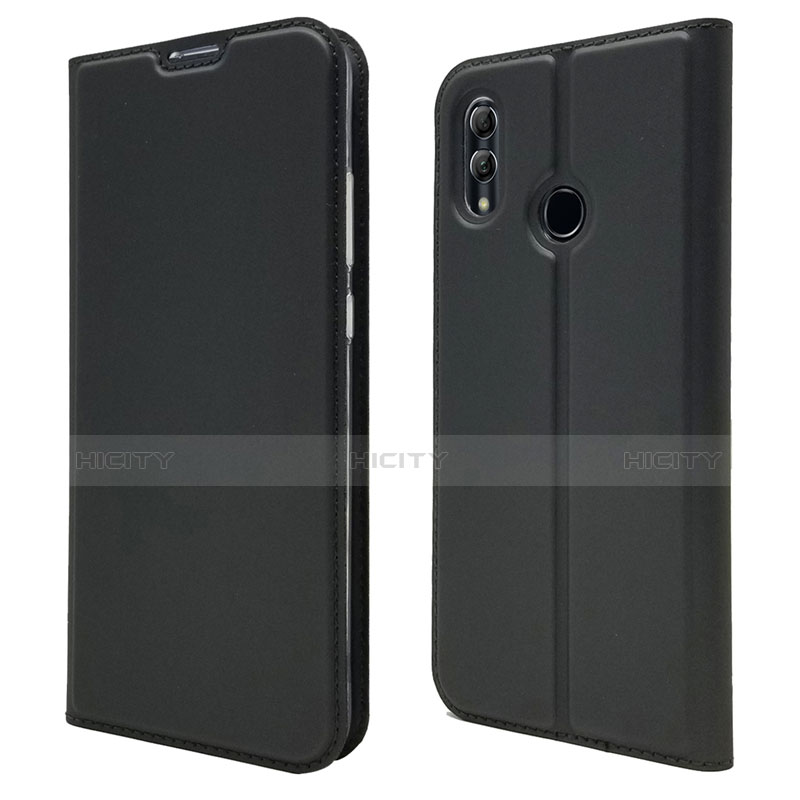 Funda de Cuero Cartera con Soporte Carcasa L07 para Huawei P Smart (2019) Negro