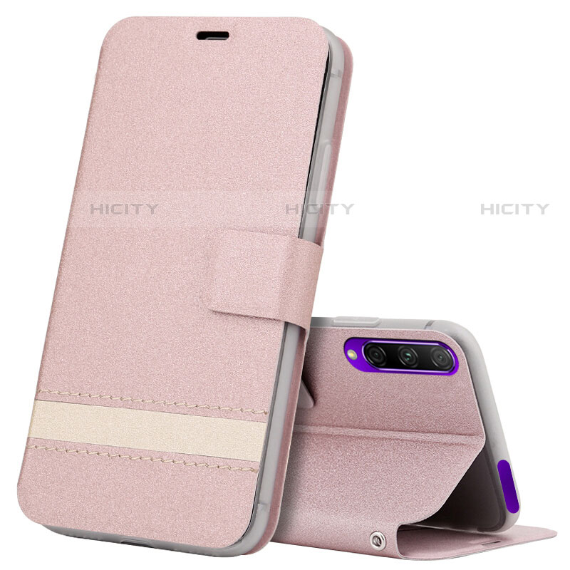 Funda de Cuero Cartera con Soporte Carcasa L07 para Huawei P Smart Pro (2019)