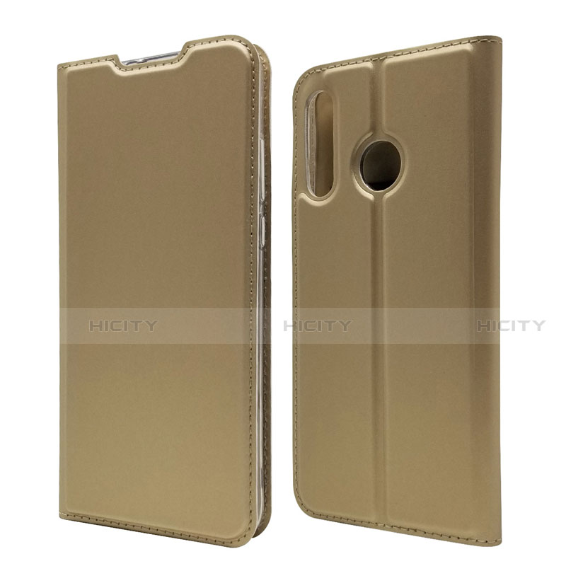 Funda de Cuero Cartera con Soporte Carcasa L07 para Huawei P30 Lite XL Oro