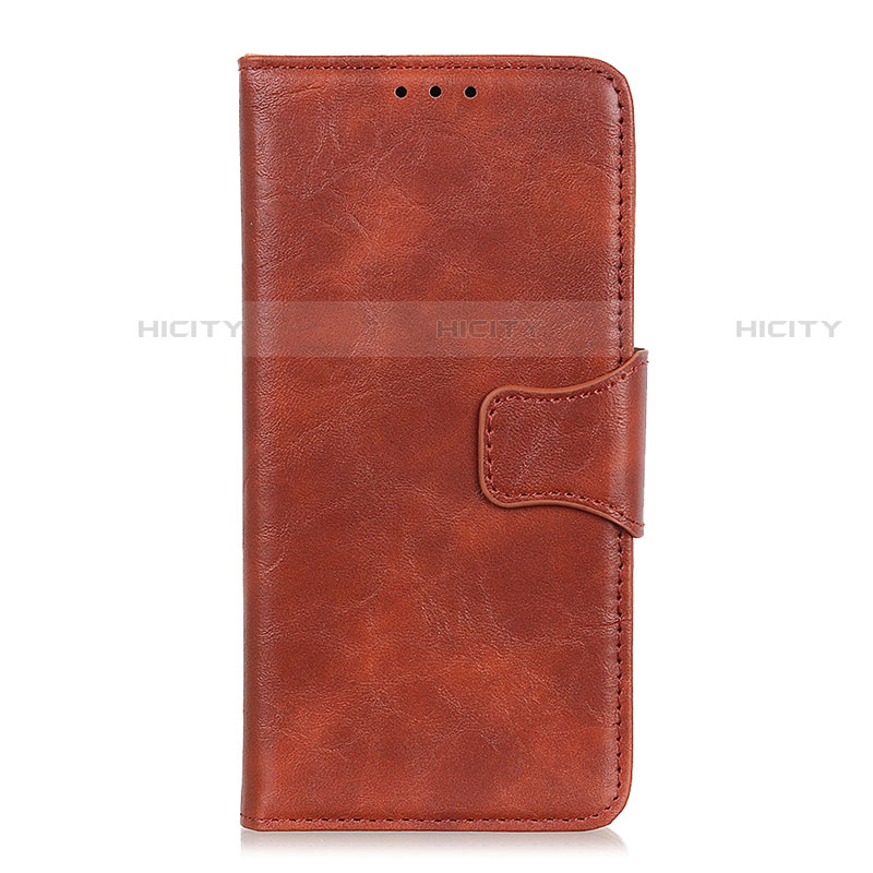 Funda de Cuero Cartera con Soporte Carcasa L07 para Huawei Y7p Marron