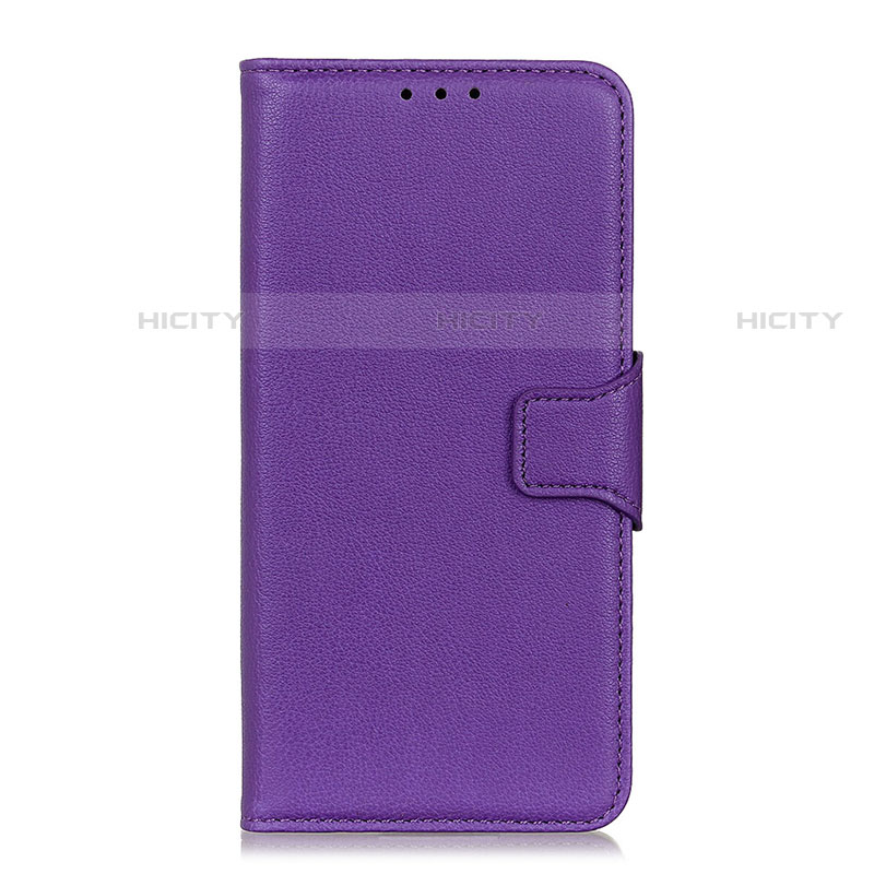 Funda de Cuero Cartera con Soporte Carcasa L07 para Huawei Y8s Morado