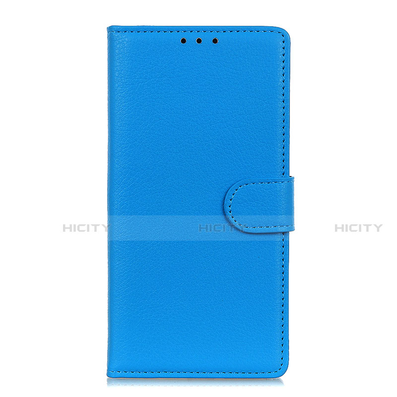 Funda de Cuero Cartera con Soporte Carcasa L07 para Nokia 8.3 5G Azul Cielo