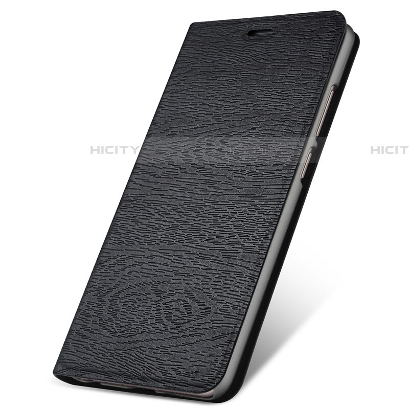 Funda de Cuero Cartera con Soporte Carcasa L07 para Oppo A11X Negro