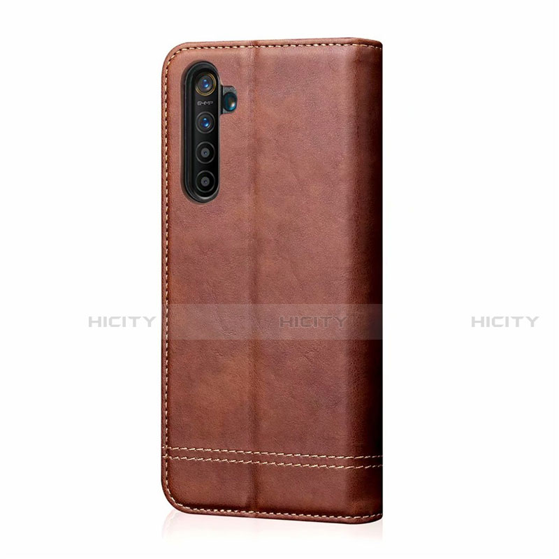 Funda de Cuero Cartera con Soporte Carcasa L07 para Realme 6 Pro