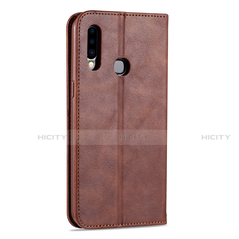 Funda de Cuero Cartera con Soporte Carcasa L07 para Samsung Galaxy A20s