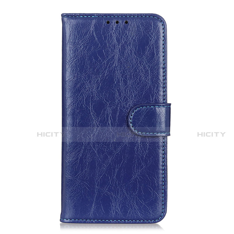 Funda de Cuero Cartera con Soporte Carcasa L07 para Samsung Galaxy M01 Core Azul