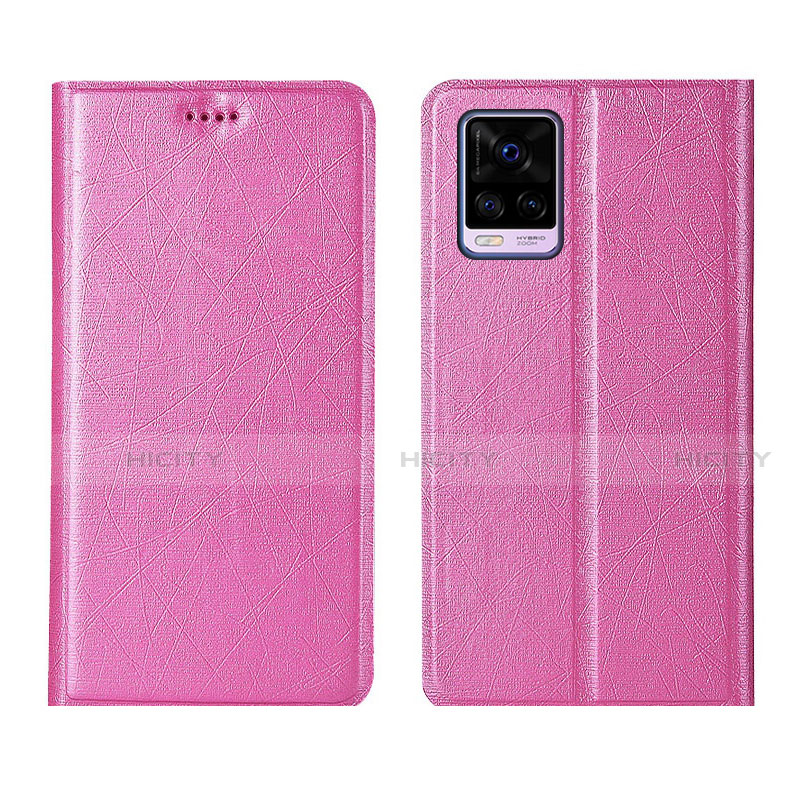 Funda de Cuero Cartera con Soporte Carcasa L07 para Vivo V20 Pro 5G