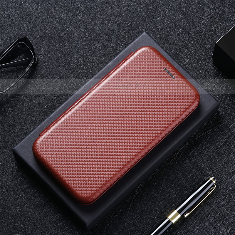 Funda de Cuero Cartera con Soporte Carcasa L07 para Xiaomi Mi 12S Pro 5G Marron