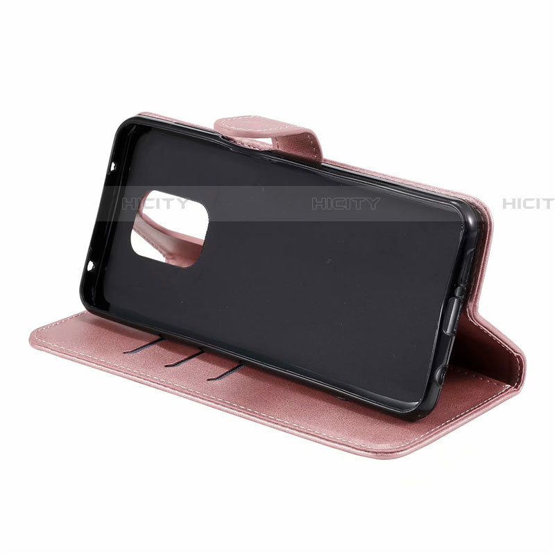 Funda de Cuero Cartera con Soporte Carcasa L07 para Xiaomi Redmi Note 9S