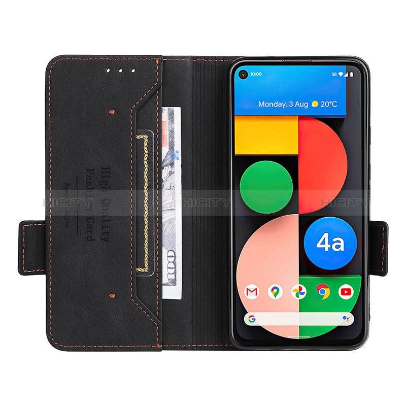 Funda de Cuero Cartera con Soporte Carcasa L07Z para Google Pixel 4a 5G