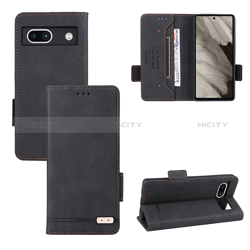 Funda de Cuero Cartera con Soporte Carcasa L07Z para Google Pixel 7a 5G