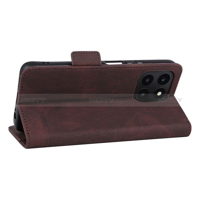 Funda de Cuero Cartera con Soporte Carcasa L07Z para Huawei Honor X6a