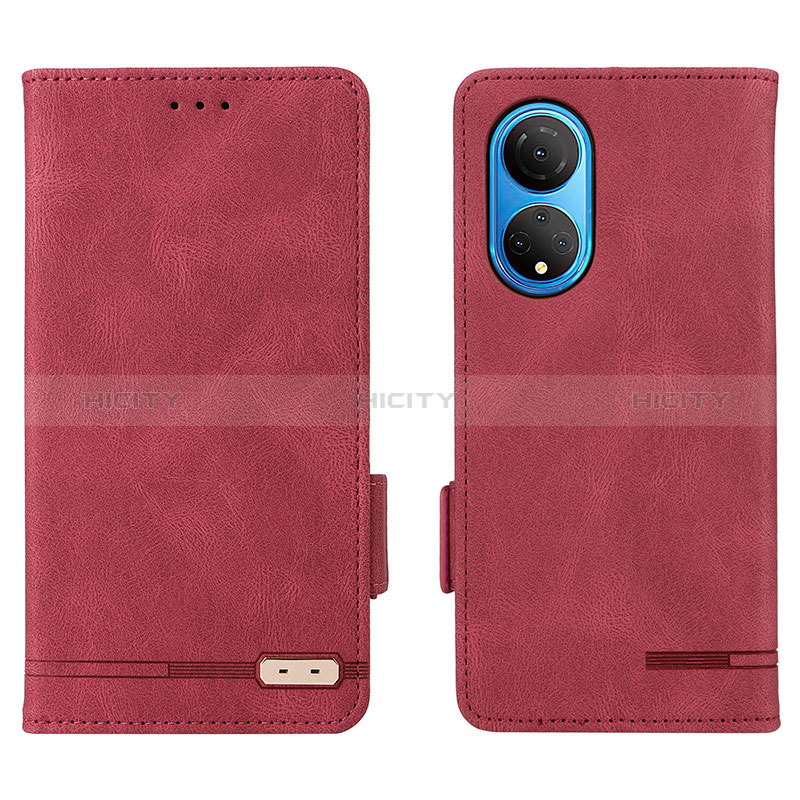 Funda de Cuero Cartera con Soporte Carcasa L07Z para Huawei Honor X7