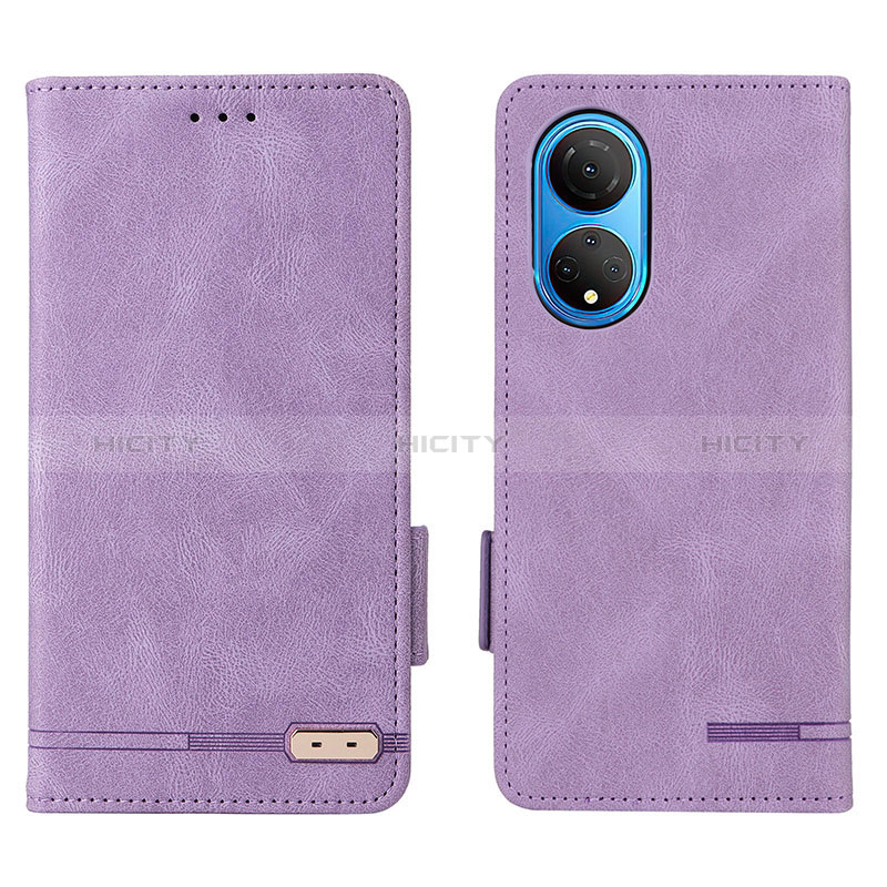 Funda de Cuero Cartera con Soporte Carcasa L07Z para Huawei Honor X7