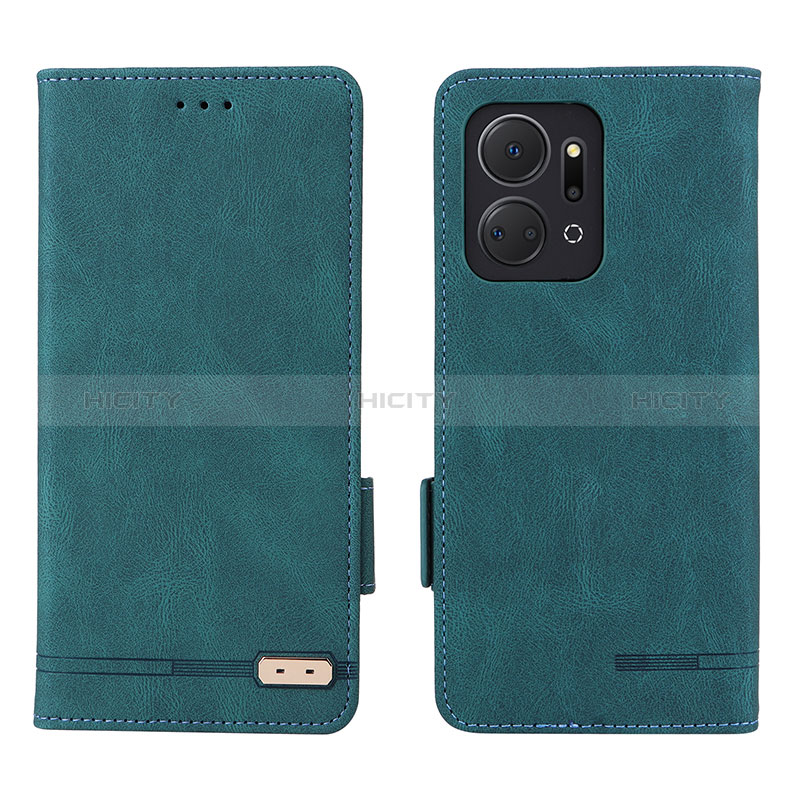 Funda de Cuero Cartera con Soporte Carcasa L07Z para Huawei Honor X7a