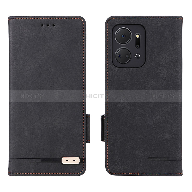 Funda de Cuero Cartera con Soporte Carcasa L07Z para Huawei Honor X7a