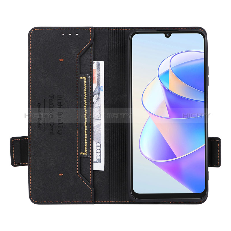 Funda de Cuero Cartera con Soporte Carcasa L07Z para Huawei Honor X7a