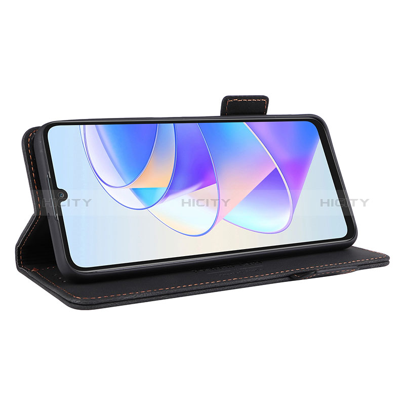 Funda de Cuero Cartera con Soporte Carcasa L07Z para Huawei Honor X7a