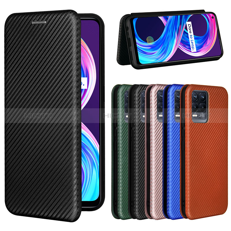 Funda de Cuero Cartera con Soporte Carcasa L07Z para Realme 8 4G