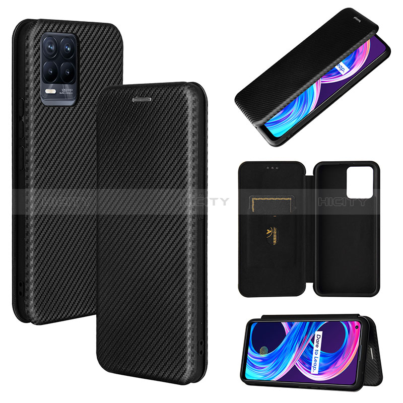 Funda de Cuero Cartera con Soporte Carcasa L07Z para Realme 8 4G