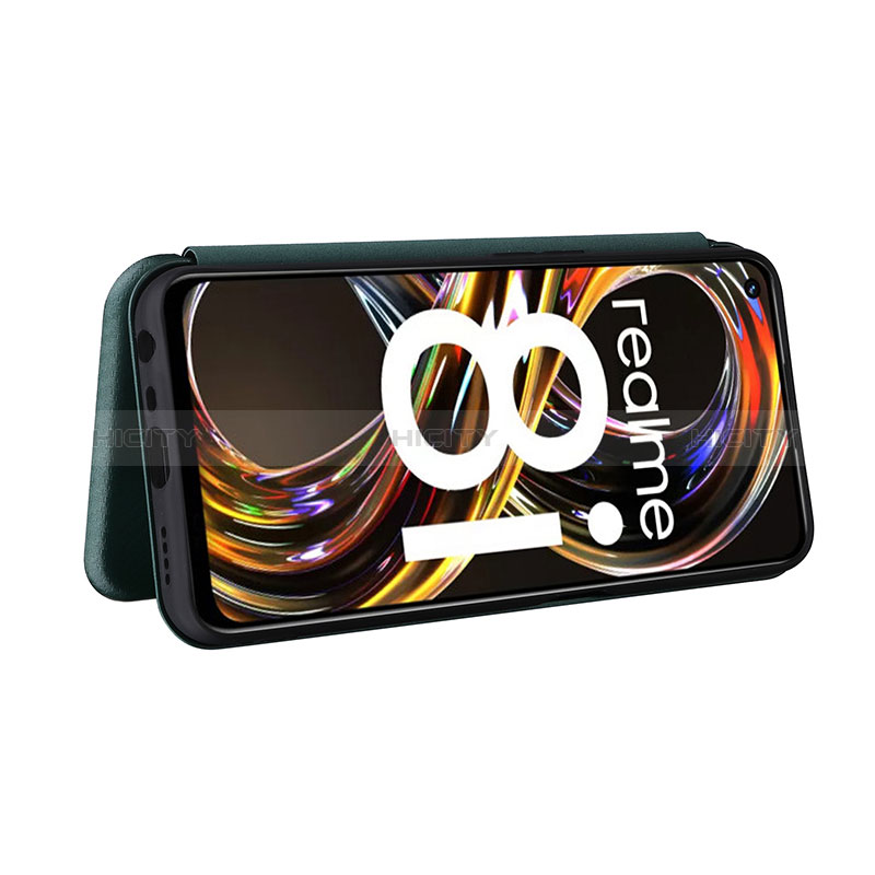 Funda de Cuero Cartera con Soporte Carcasa L07Z para Realme 8i