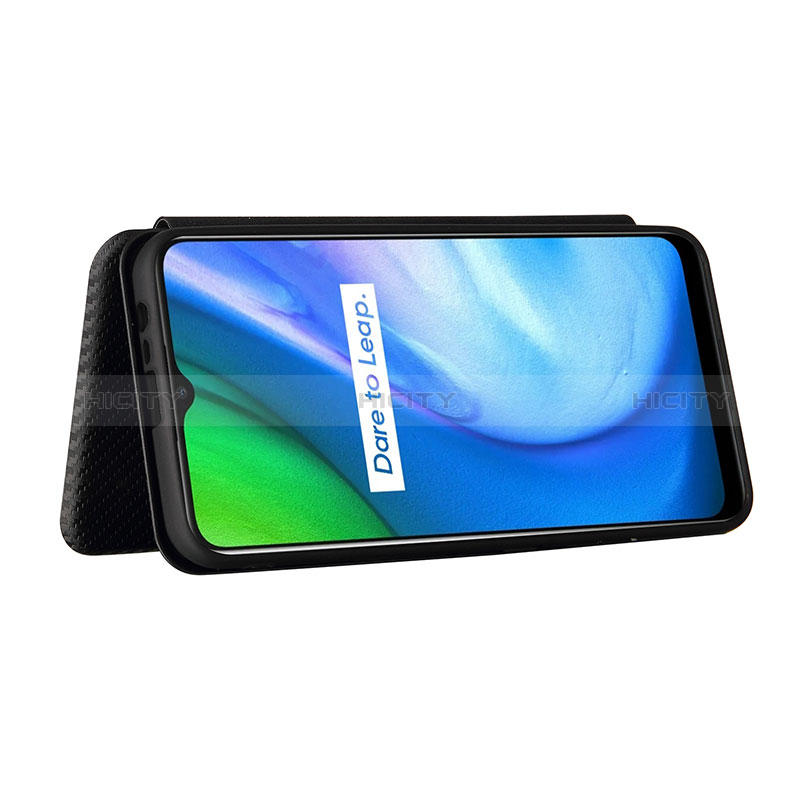 Funda de Cuero Cartera con Soporte Carcasa L07Z para Realme C21