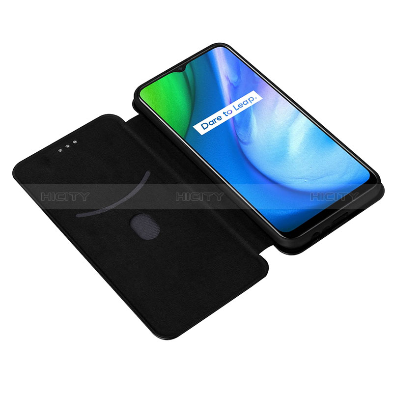 Funda de Cuero Cartera con Soporte Carcasa L07Z para Realme C21