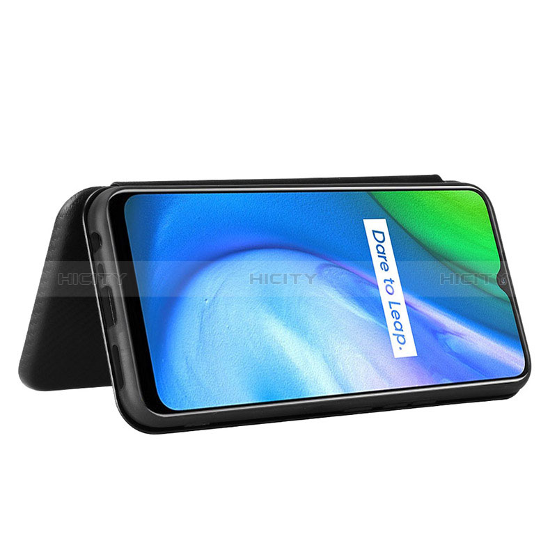 Funda de Cuero Cartera con Soporte Carcasa L07Z para Realme V3 5G