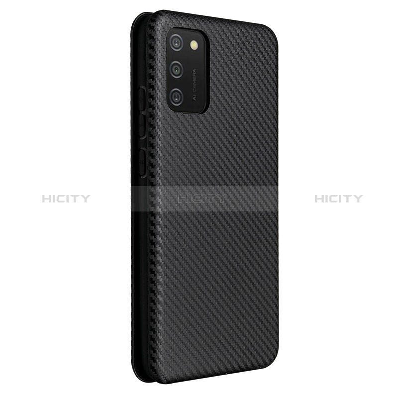 Funda de Cuero Cartera con Soporte Carcasa L07Z para Samsung Galaxy A02s