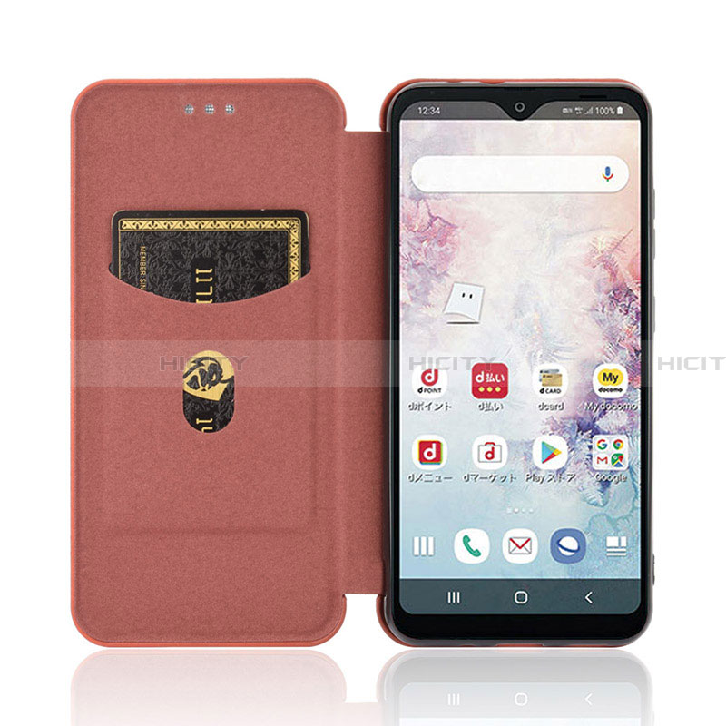 Funda de Cuero Cartera con Soporte Carcasa L07Z para Samsung Galaxy A20 SC-02M SCV46