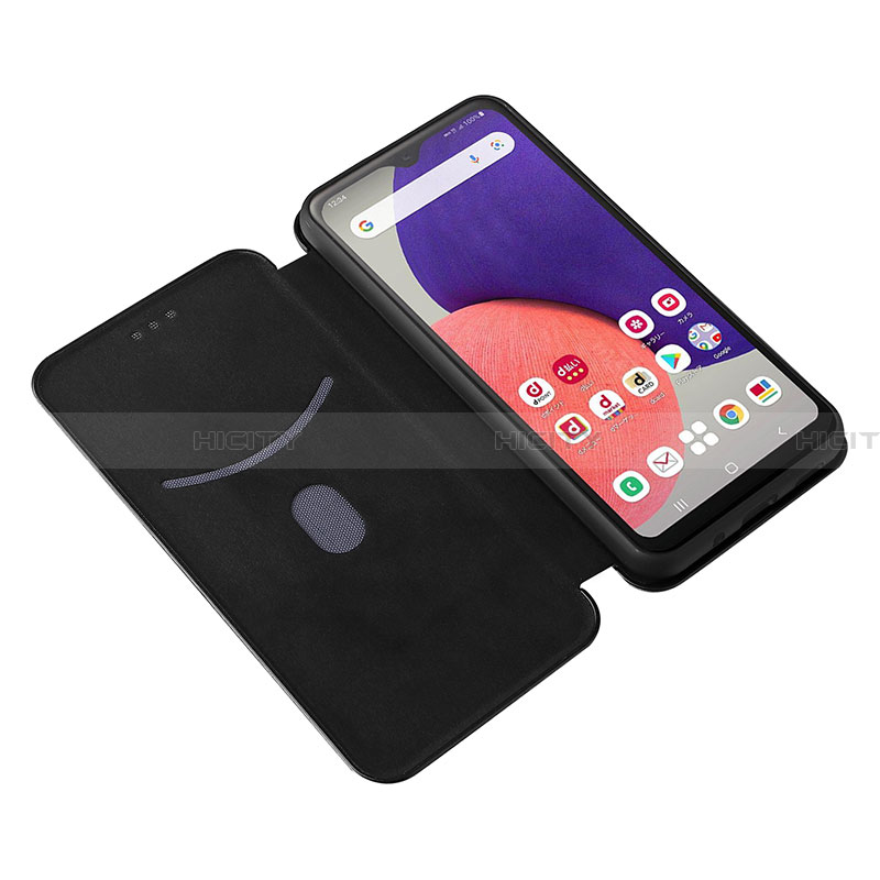 Funda de Cuero Cartera con Soporte Carcasa L07Z para Samsung Galaxy A22 5G SC-56B