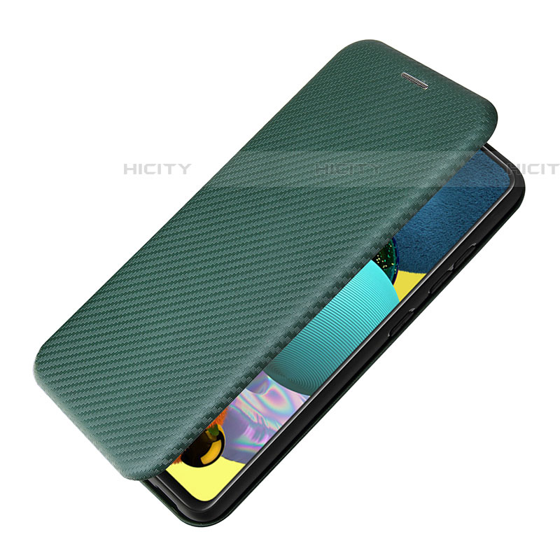 Funda de Cuero Cartera con Soporte Carcasa L07Z para Samsung Galaxy A52 4G