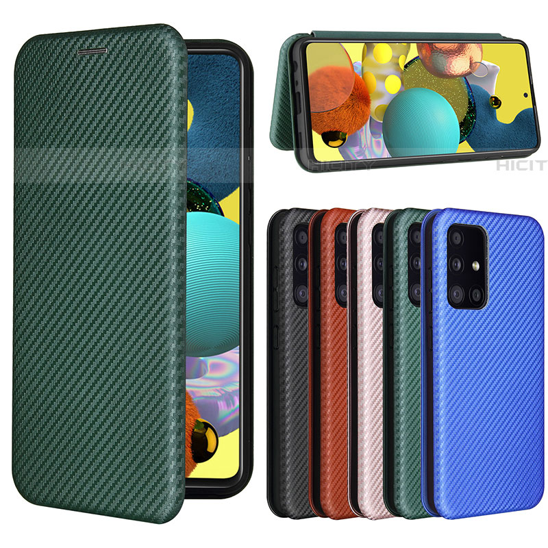 Funda de Cuero Cartera con Soporte Carcasa L07Z para Samsung Galaxy A52 5G